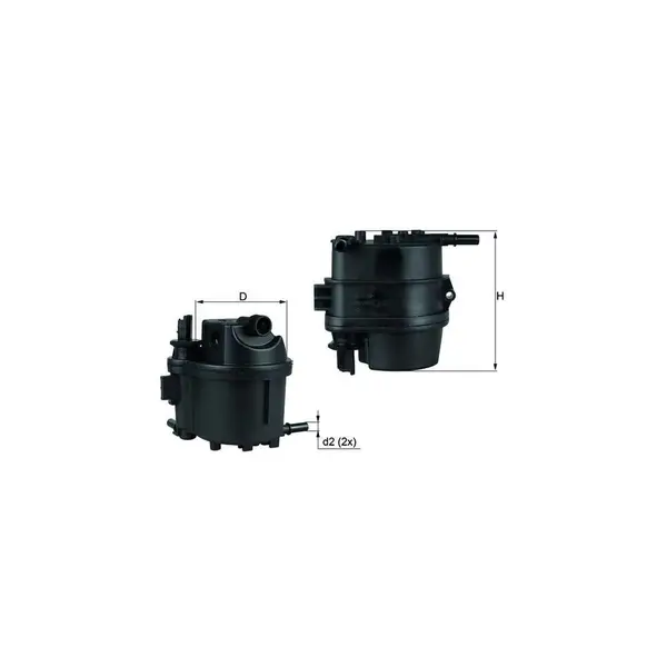 Filtru combustibil MAHLE KL 779