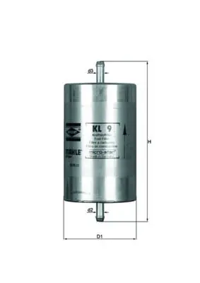 filtru combustibil MAHLE KL 9