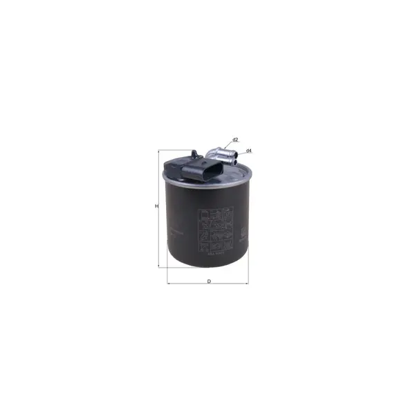 Filtru combustibil MAHLE KL 914