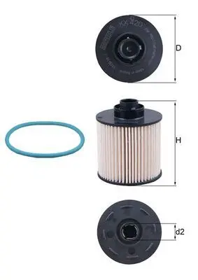 filtru combustibil MAHLE KX 420D