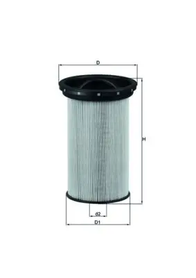 filtru combustibil MAHLE KX 69
