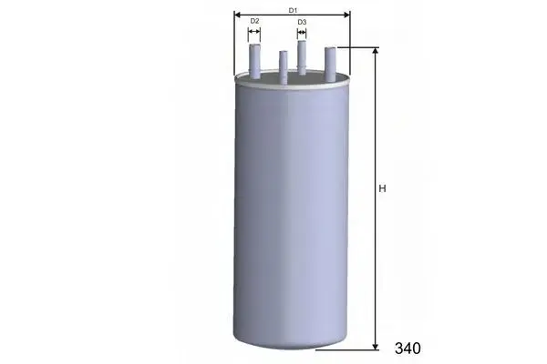 filtru combustibil MTR 12138339