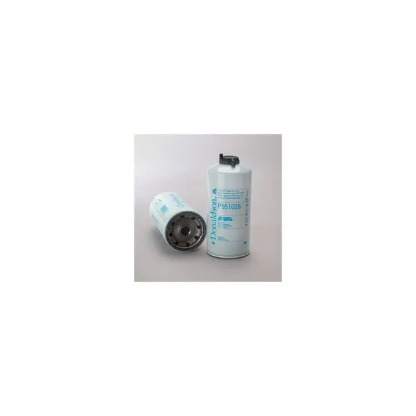 Filtru Combustibil P551026, Lungime 243,6 mm, Diam. Ext. 107,3 mm, Filet 1-14 un, Finetea 10 µ, Donaldson