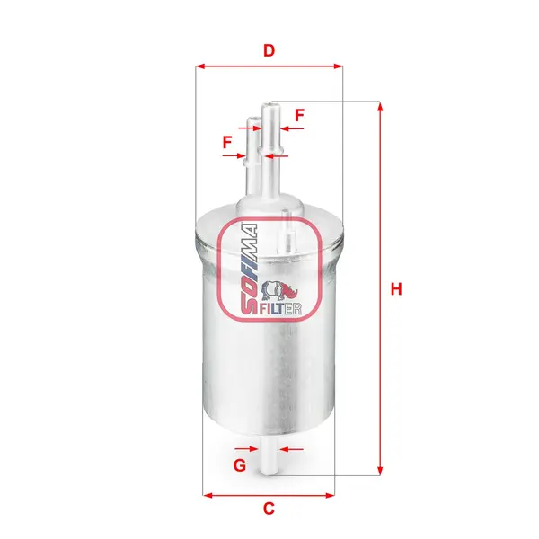 filtru combustibil SOFIMA S 1840 B