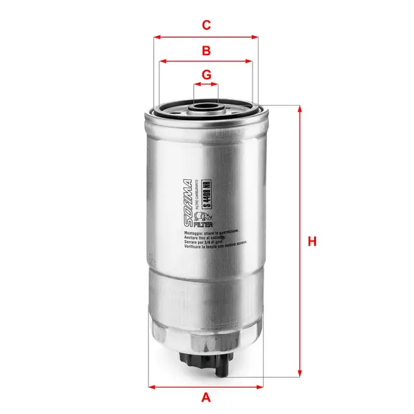 filtru combustibil SOFIMA S 4408 NR
