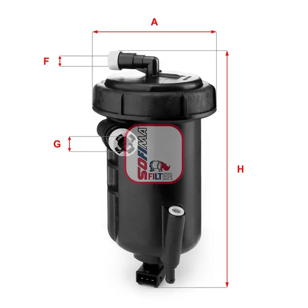 filtru combustibil SOFIMA S 5147 GC