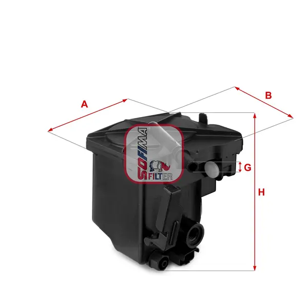 filtru combustibil SOFIMA S 7420 NR