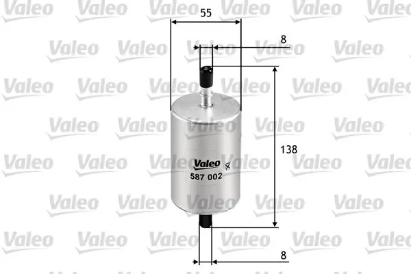 filtru combustibil VALEO 587002