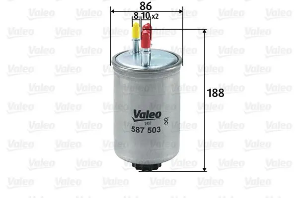 filtru combustibil VALEO 587503