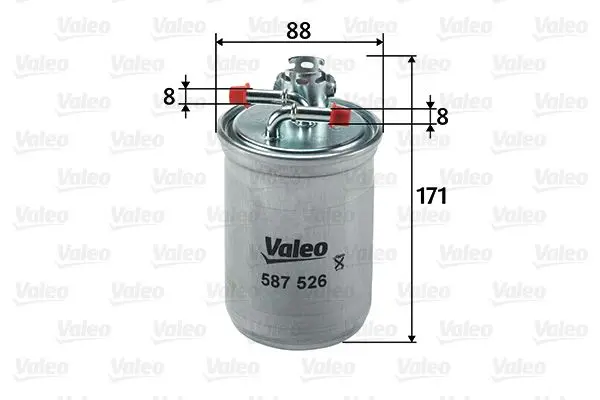 filtru combustibil VALEO 587526