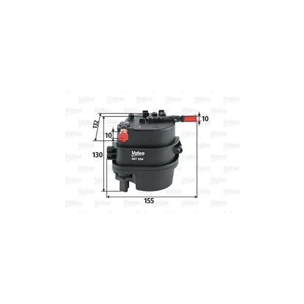 Filtru combustibil VALEO 587534