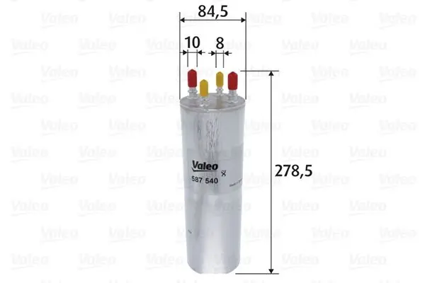 filtru combustibil VALEO 587540