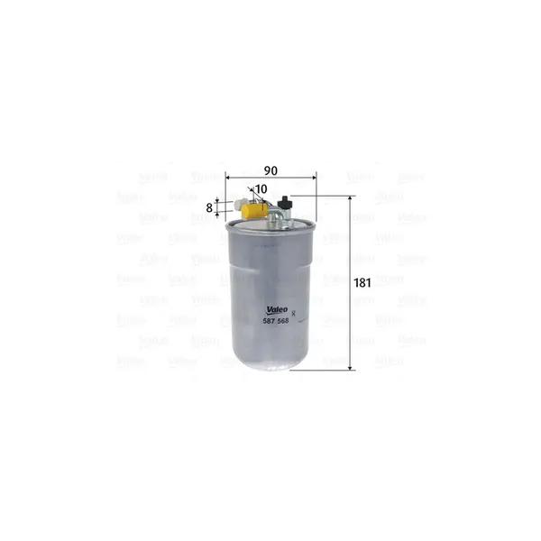 Filtru combustibil VALEO 587568