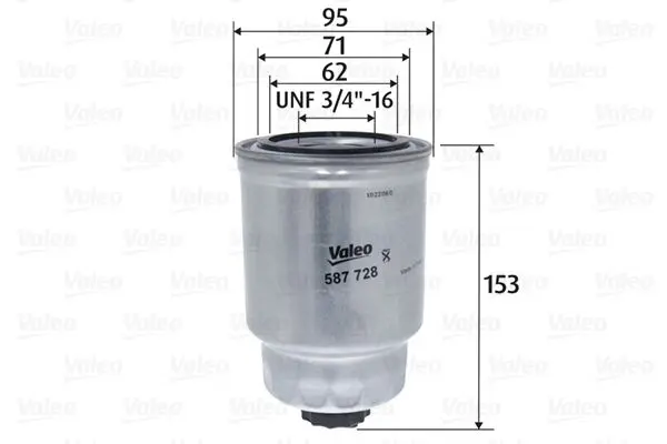 filtru combustibil VALEO 587728