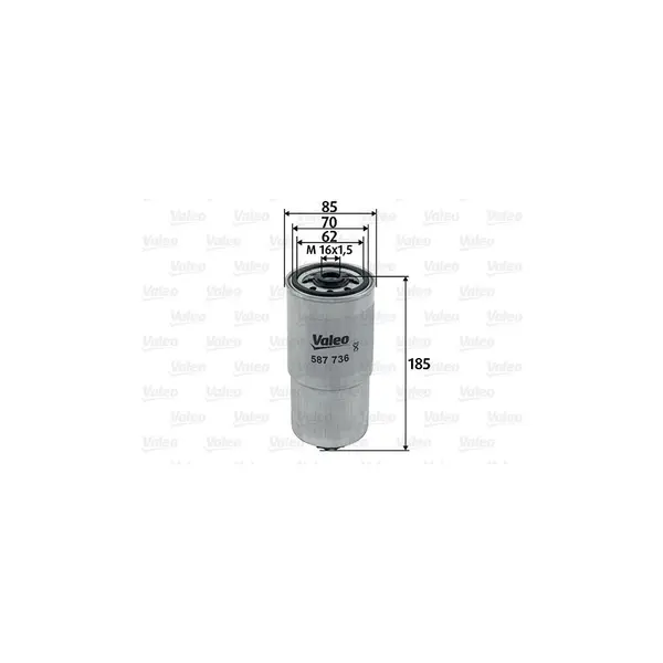 Filtru combustibil VALEO 587736