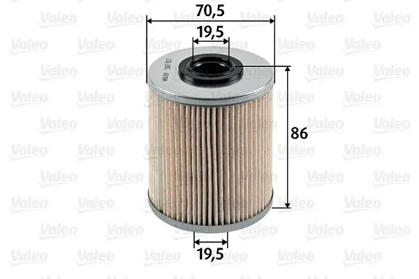 filtru combustibil VALEO 587917