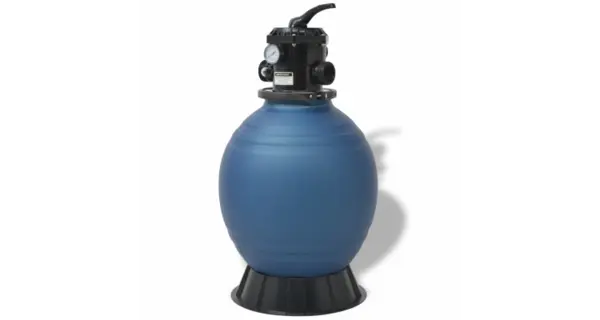 Filtru cu nisip pentru piscine 45,72 cm/460 mm rotund, albastru