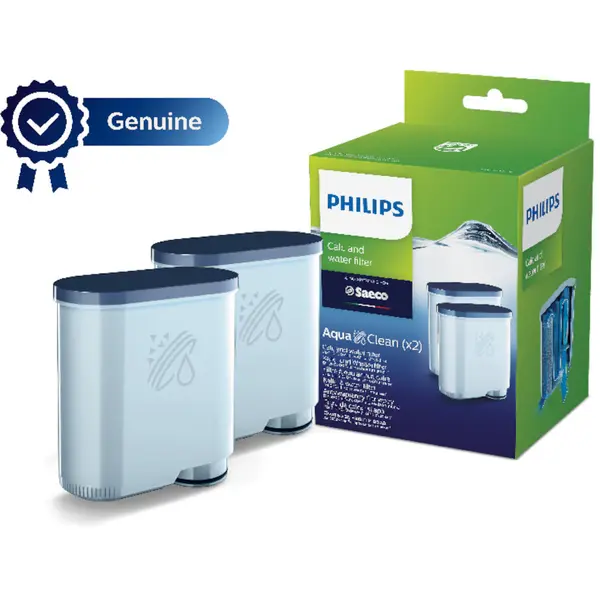 Filtru de apa si calcar Philips Saeco AquaClean CA6903/22, 2 buc