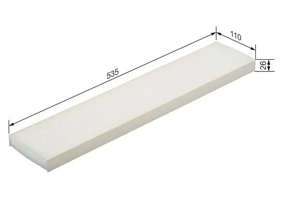Filtru habitaclu BOSCH 1 987 432 028