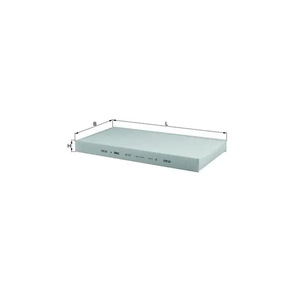 Filtru habitaclu MAHLE LA 117