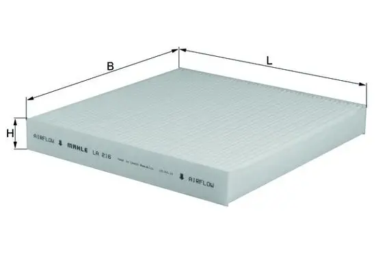 Filtru habitaclu MAHLE LA 216