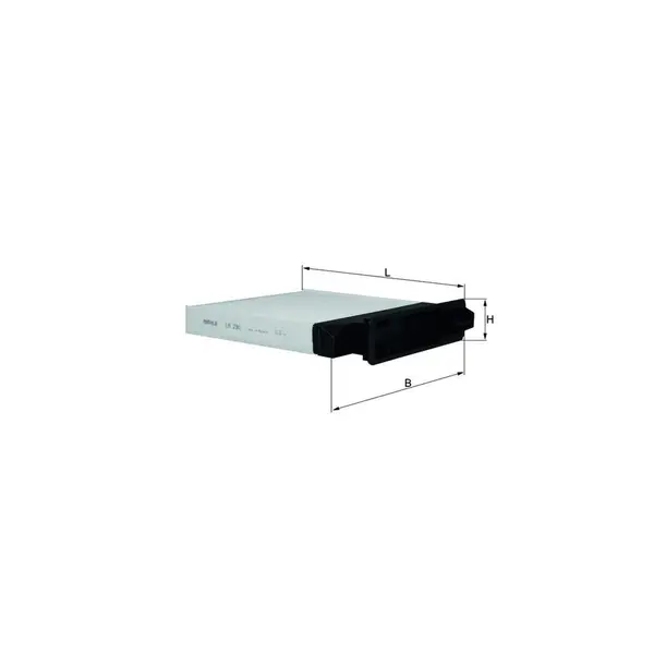 Filtru habitaclu MAHLE LA 230