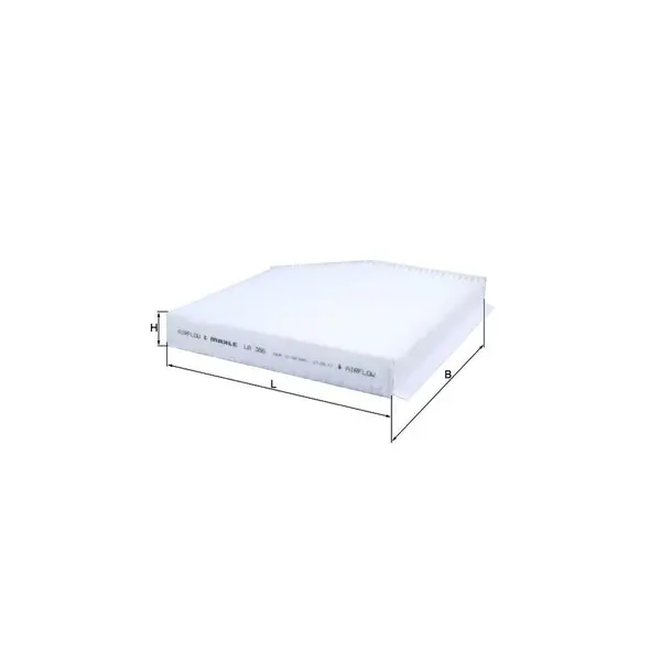 Filtru habitaclu MAHLE LA 386
