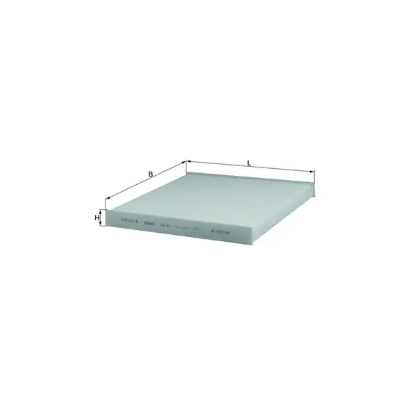 Filtru habitaclu MAHLE LA 411