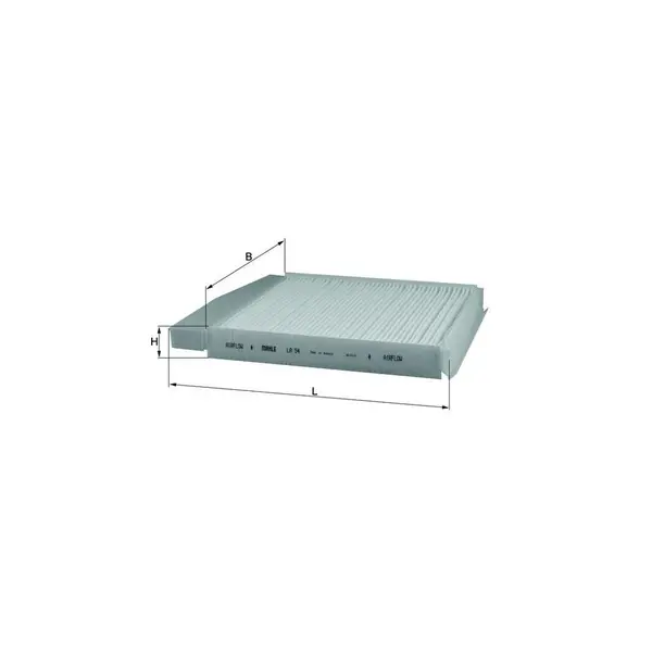 Filtru habitaclu MAHLE LA 54