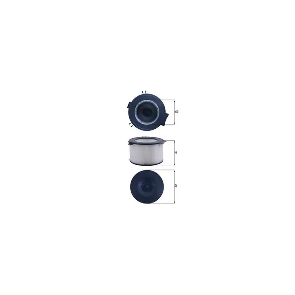 Filtru habitaclu MAHLE LA 65