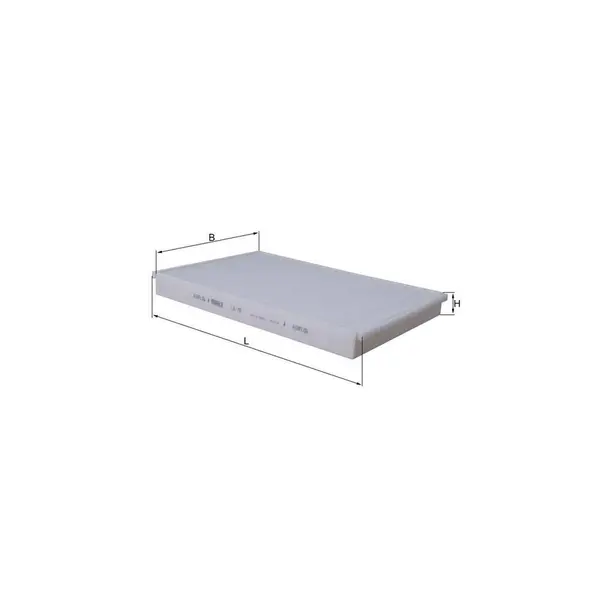 Filtru habitaclu MAHLE LA 75