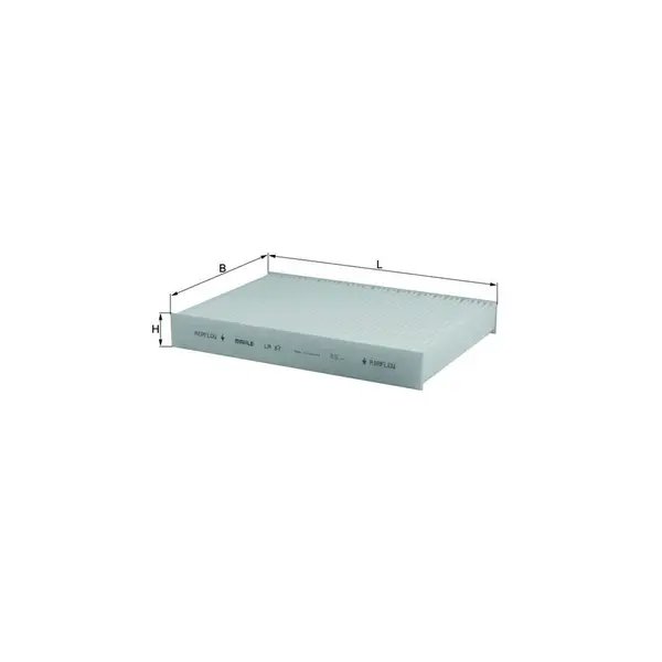 Filtru habitaclu MAHLE LA 87