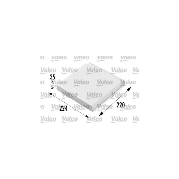 Filtru habitaclu VALEO 698657