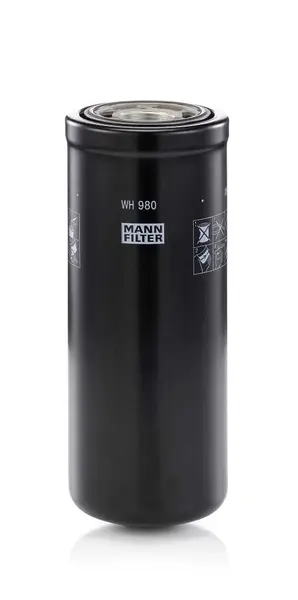 Filtru hidraulic, cutie de viteze automata MANN-FILTER WH 980