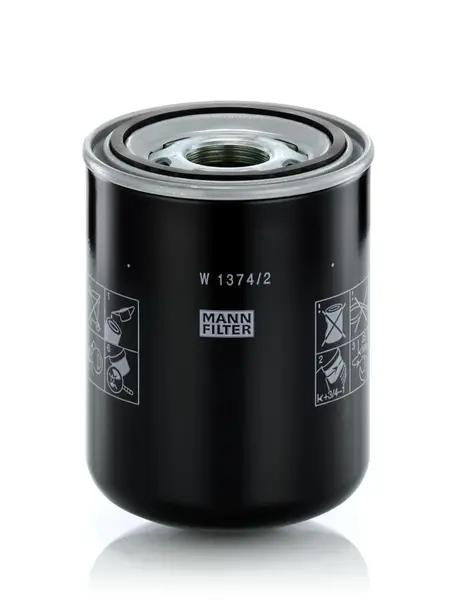 Filtru hidraulic cutie viteze automata Mann-Filter W 1374 2