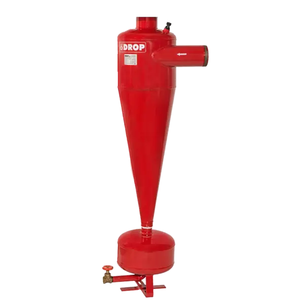 Filtru Hidrociclon Pentru Sisteme De Irigare, Dimensiune 2" , Debit Maxim 15-20 m3/h , Presiune 8 Bari,Inaltime 135.5cm