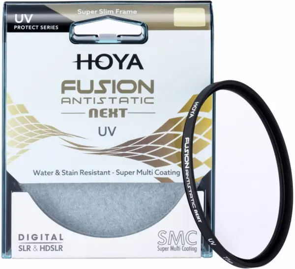 Filtru Hoya - UV Fusion Antistatic Next, 55 mm