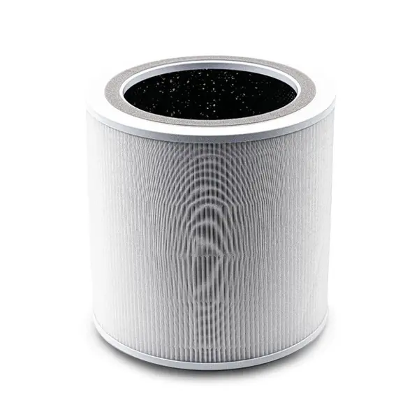 filtru purificator de aer levoit core400s, filtrare 360 °, 3-in-1, pre filtru, filtru hepa si filtru carbon activ