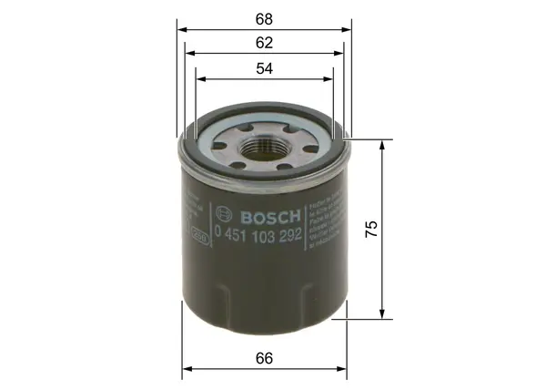 Filtru ulei BOSCH 0 451 103 292