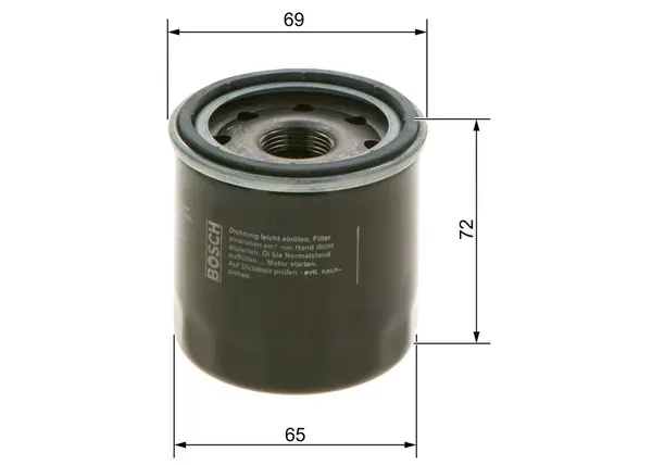Filtru ulei BOSCH F 026 407 001