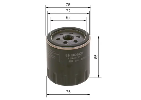 Filtru ulei BOSCH F 026 407 017