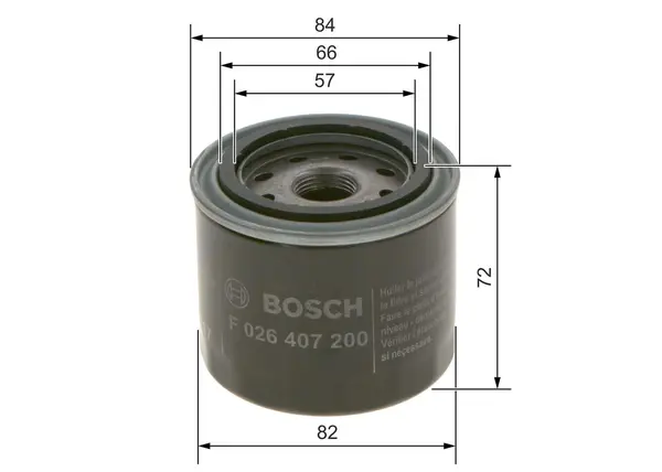 Filtru ulei BOSCH F 026 407 200