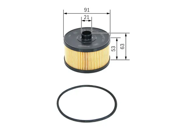 Filtru ulei BOSCH F 026 407 231