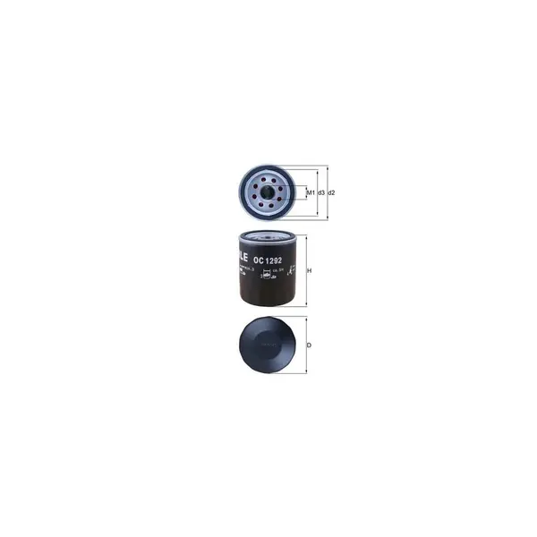 Filtru ulei MAHLE OC 1292