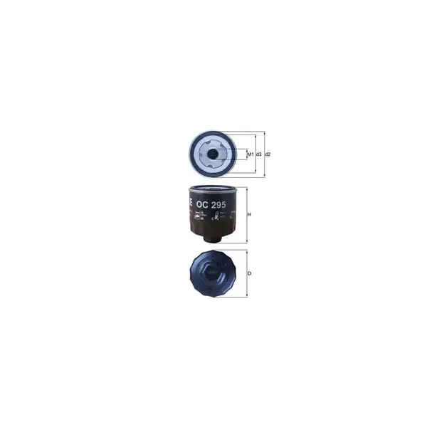 Filtru ulei MAHLE OC 295
