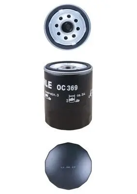 Filtru ulei MAHLE OC 369