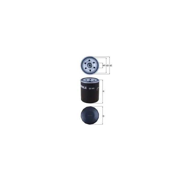 Filtru ulei MAHLE OC 495