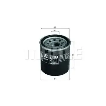 Filtru ulei MAHLE ORIGINAL OC 224