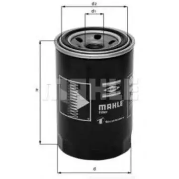 Filtru ulei MAHLE ORIGINAL OC 274