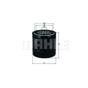 Filtru ulei MAHLE ORIGINAL OC 294
